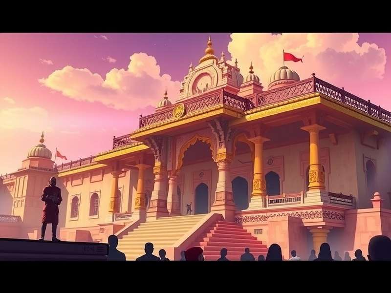 Ram Mandir Digital Pilgrimage Game Screenshot